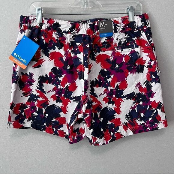 Columbia Summerdry Cargo Multi Color Shorts Size M  NWT! - Picture 3 of 10